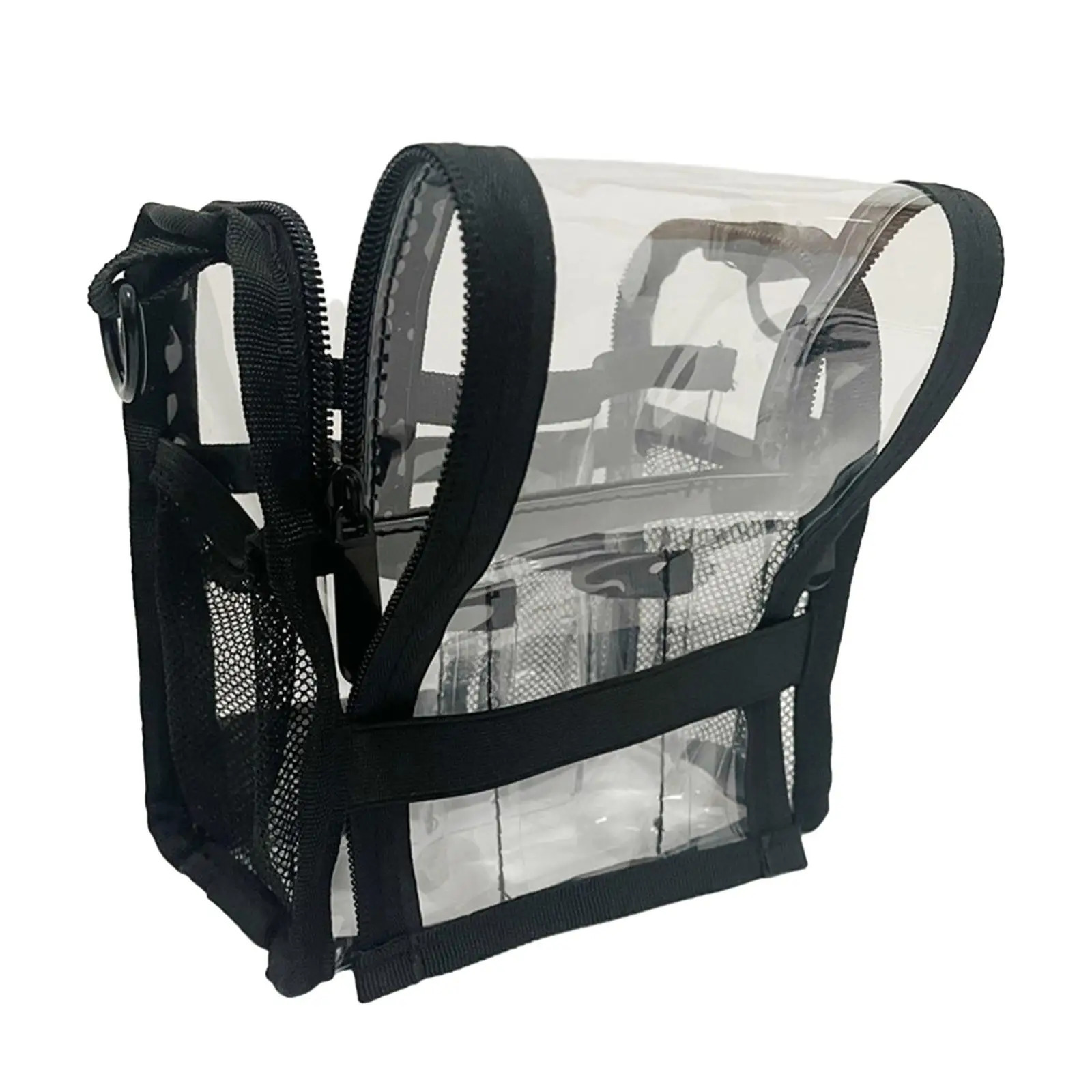 Makeup bag organizer portable transparent toilet bag suitable for office travel bathroom 241031