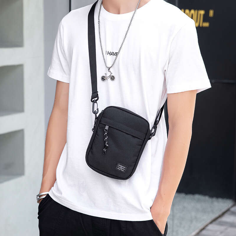 mens extra one mini hanging bag trendy brand straddle small backpack lightweight boys cross shoulder bag