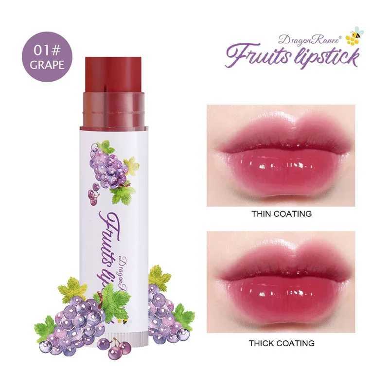 1 piece of fruit lipstick color moisturizing lipstick lip color makeup lipstick basic care car and winter moisturizing lipstick cosmetics W241101