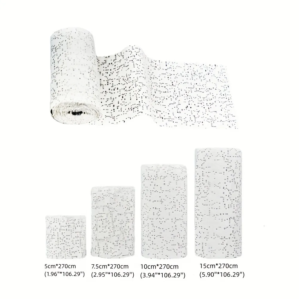 Plaster Cloth Rolls White Gauze Strips Wrap Bandages for Craft Projects Mask Making 2025 new Belly Casts Body Molds Health Tools