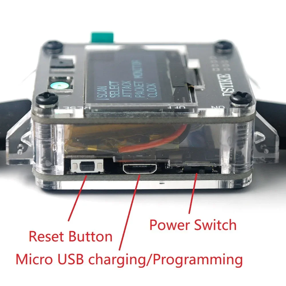 V3 DSTIKE WiFi Deauther SE Watch Watch ESP8266 Development Board Smart Watch DevKit Arduino NodeMCU ESP32 Io smile