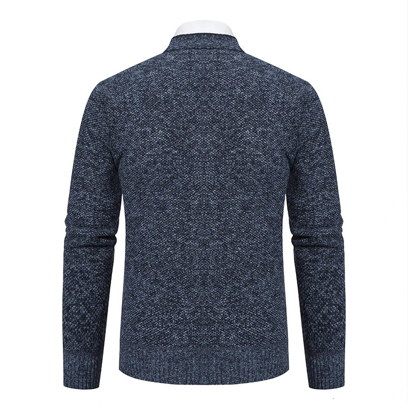 Mens knitted cardigan casual Vneck autumn and winter sweater coat 241024