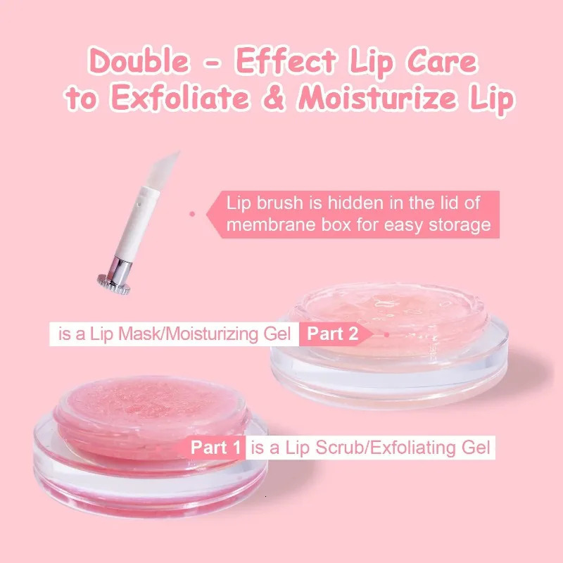 Lip Sleep facial mask Faded Lipline Anti cracking Day and Night Maintenance lipstick Care 241031