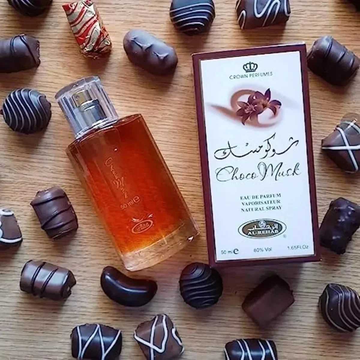 Hot Sale Al Rehab Choco Musk Womens Spray 50Ml Arab Dubai Cologne Perfume Dee Crown Perfumew241102
