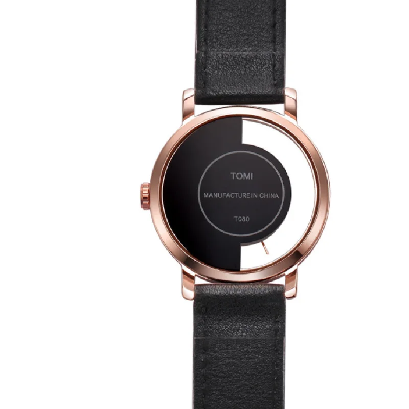 Lover new Watches Top 2025 Brand Couple Watch Men Women Wristwatches Leather Strap Hollow Quartz Lover Clock Valentine's Day Gifts