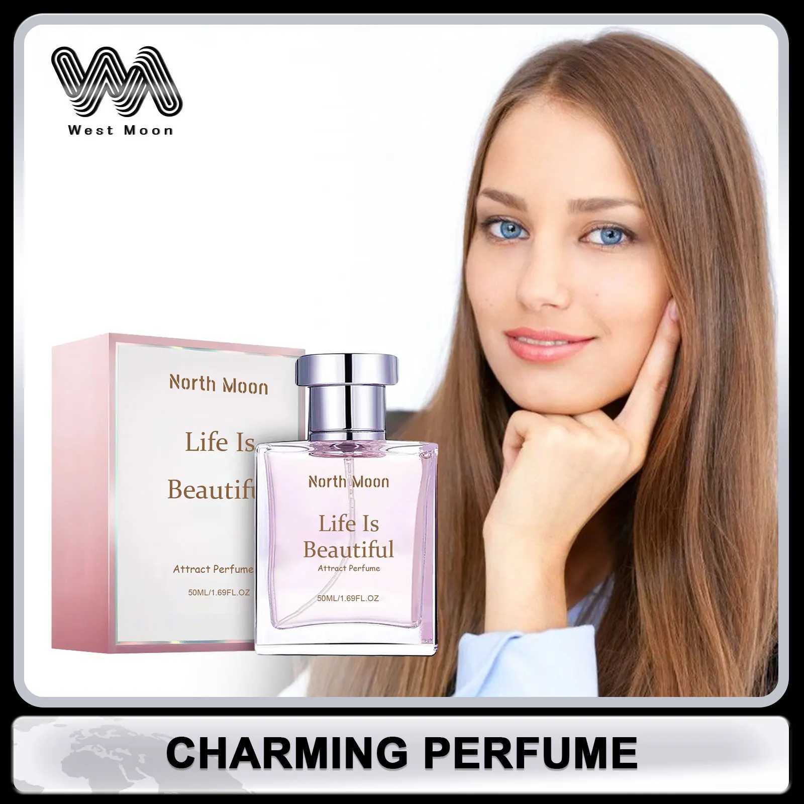 Pheromone perfume female attractiveness perfume aromatic plants keep odor remove odor body mist deodorant perfumeW241102