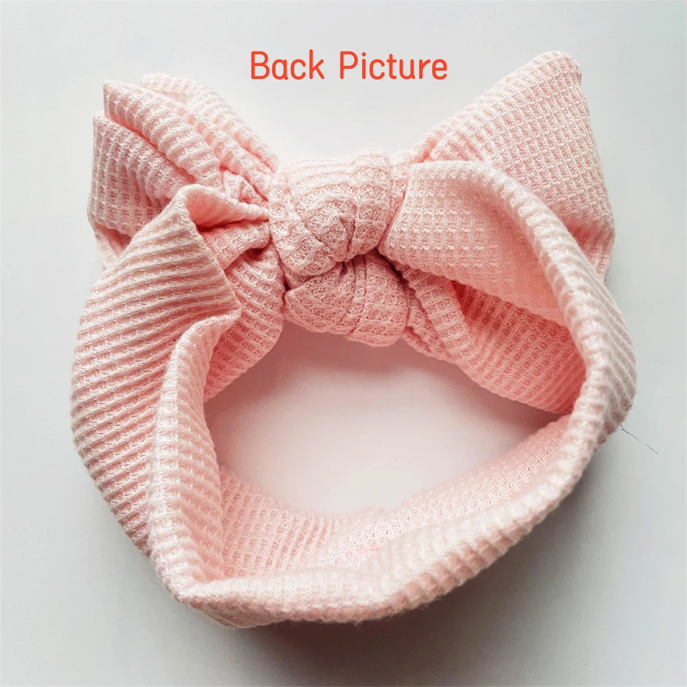 Baby new Girl Bow Headband for Children Newborn Baby 2025 Turbans for Babies Solid Big Bowknot Headbands Infant Baby Hair Accessories