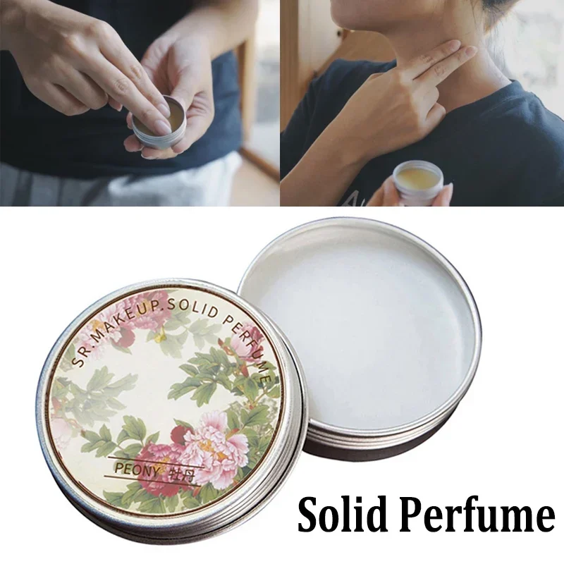 Flower Fragrance Solid new Perfume for Women Men Portable Rose Solid Balm Mild Lasting Natural 2025 Aroma Body Deodorants Antiperspirant