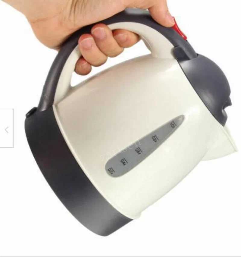 12V 24V car electric kettle 1L large capacity portable travel water boiler car travel coffee heating teapot Y241102