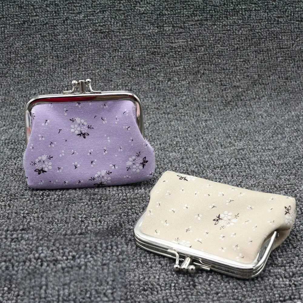 Printed Mini Key Card Holder Cluh Bag Fi Handbag Double Layer Hasp Coin Purse Zero Purses Cluh Bag Small WalletXJ241111