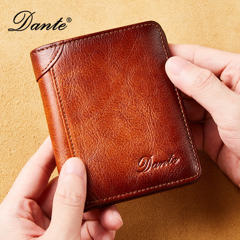 New Men's Designer Cowhide Anti-theft Card Swiping Demagnetization Genuine Leather Wallet