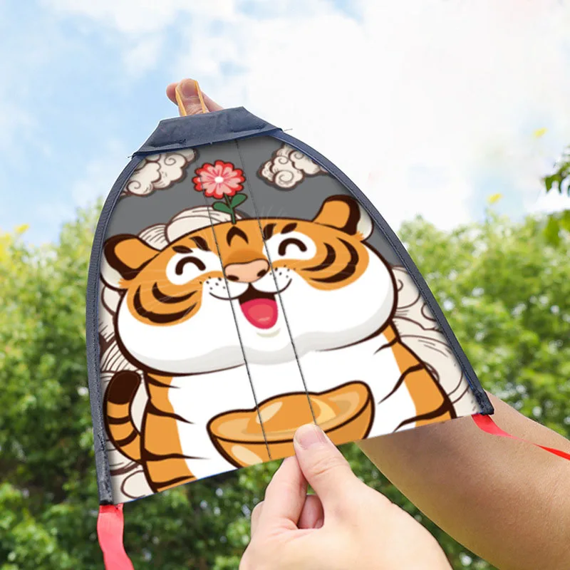 Children Catapult Kite Outdoor Elastic Gliding Mini DIY Painting Flying Thumb Rubber Band Color Kite Kid 2025 new Sports Toys