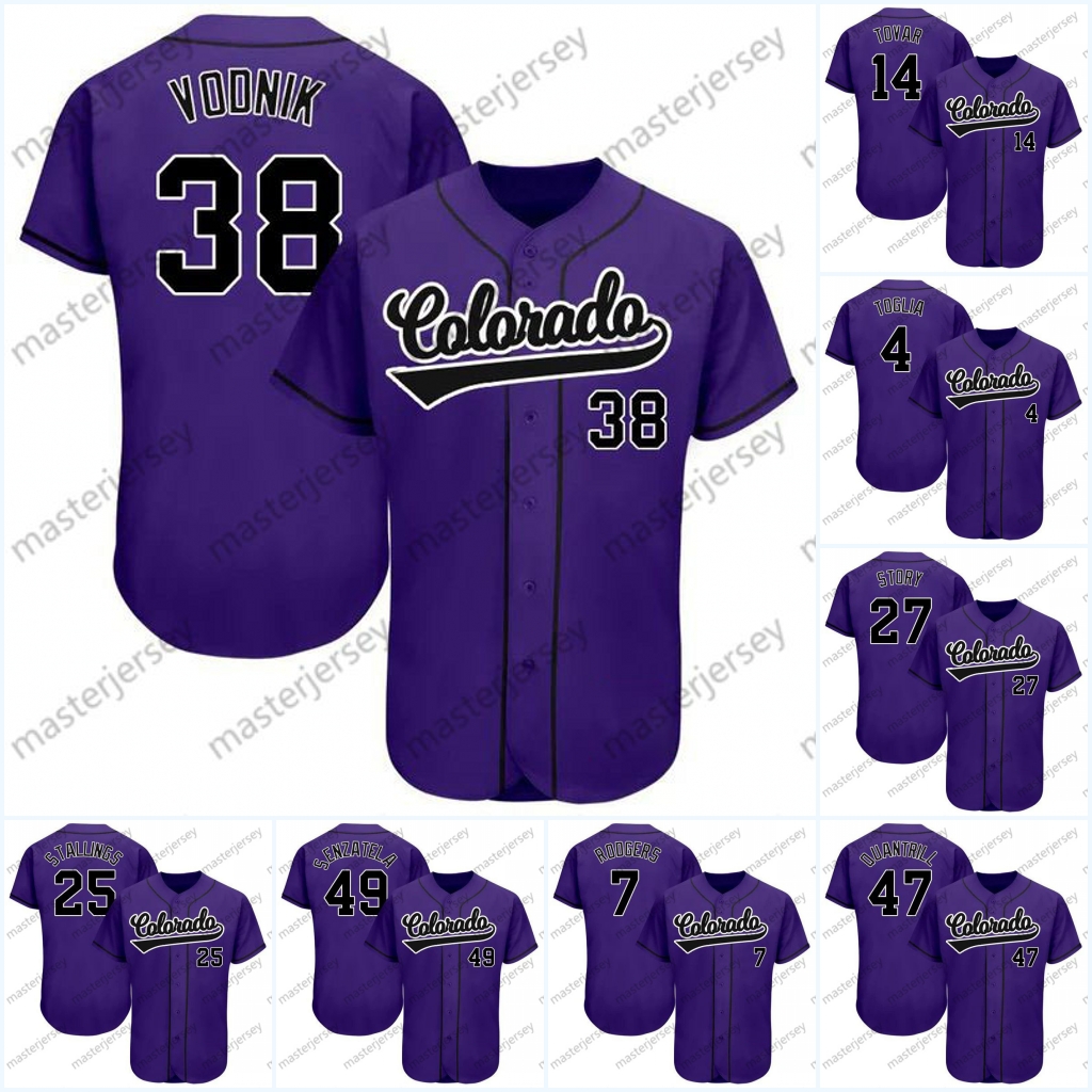 24 Cabrera Vodnik Cities Baseball Jerseys Tovar Toglia Story Stallings Senzatela Rodgers Quantrill Custom Jersey