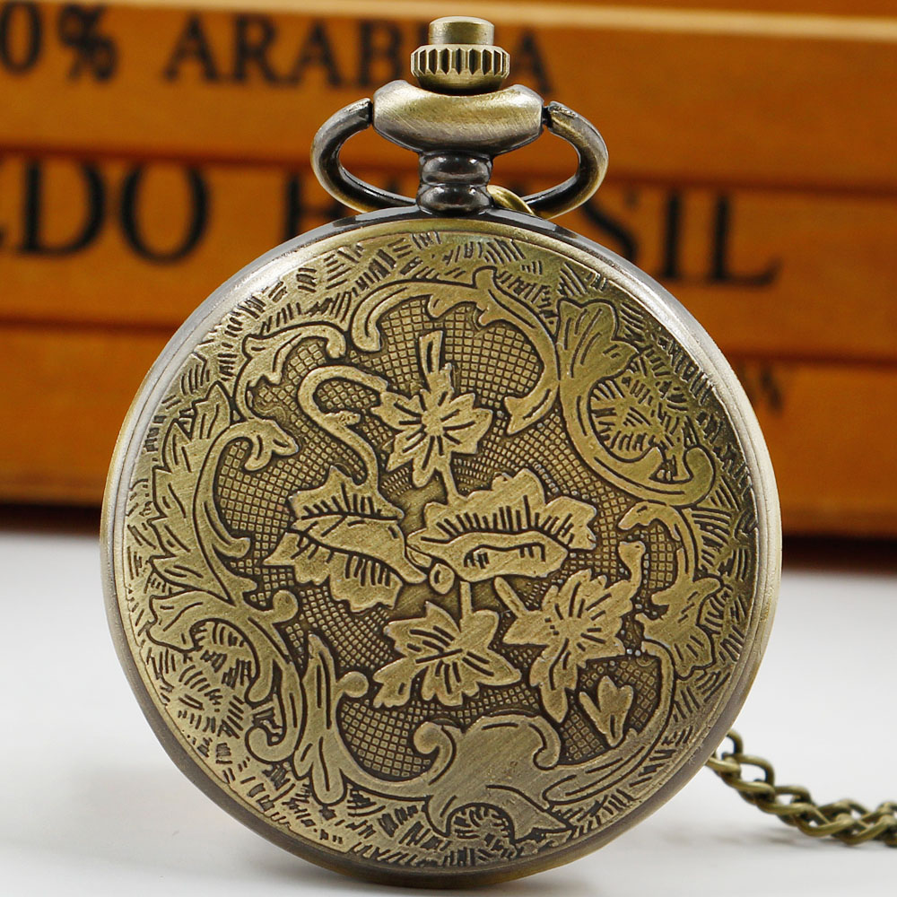 Hot Selling Classic Quartz Pocket Watches Personality Creative Unique Gifts Unisex Fob Clock reloj de bolsillo hombre