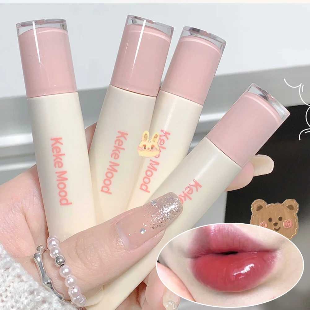 Jelly Lip Glossy Long lasting Whitening lipstick Colorful Moisturizing lipstick Mirror Lip Color Korean Beauty Lip Care Makeup W241101