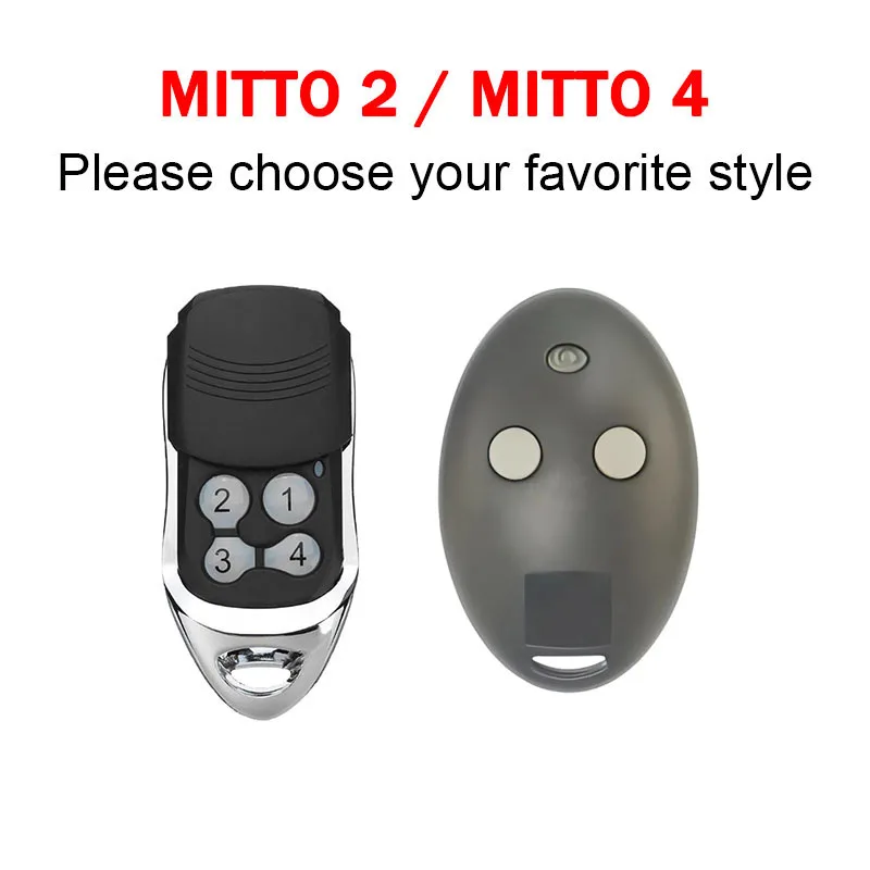 Garage Door / Gate Remote Control For BFT new MITTO 2M 4M 2 4 B RCB 02 04 KLEIO B 2025 RCA 02/04 TRC1 TRC2 TRC3 433MHz Rolling Code