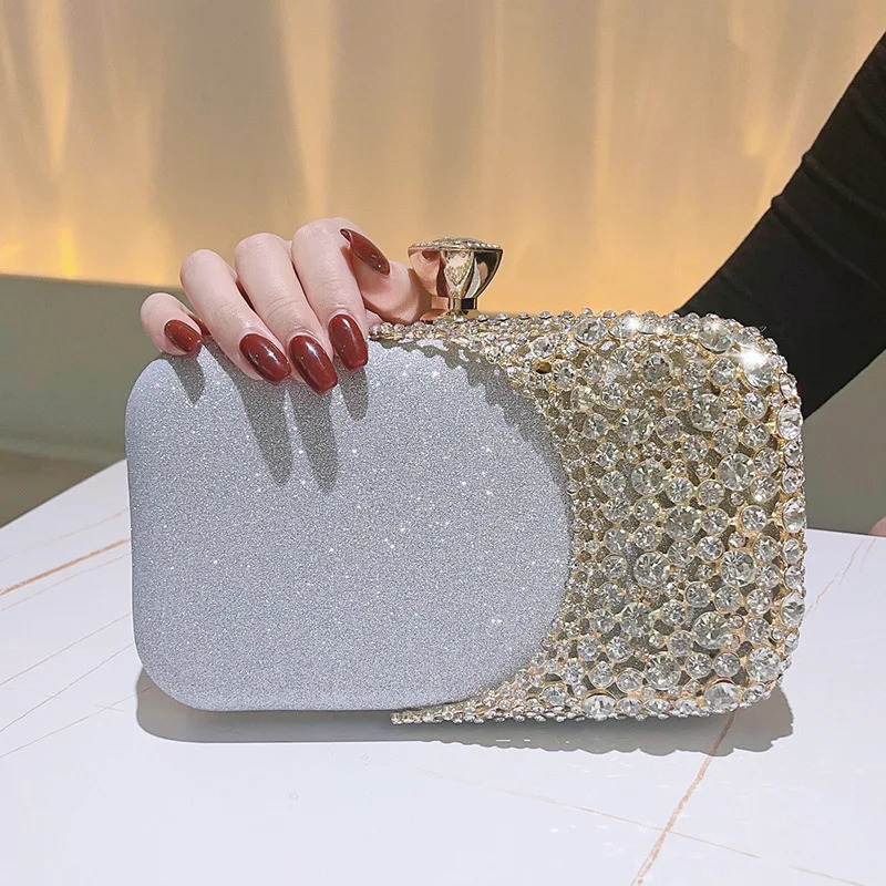 Womens Clutch Party Dinner Bag Womens Dress Banquet Bridal Maid Flash Handbag Womens Evening Fashion Wallet 241031