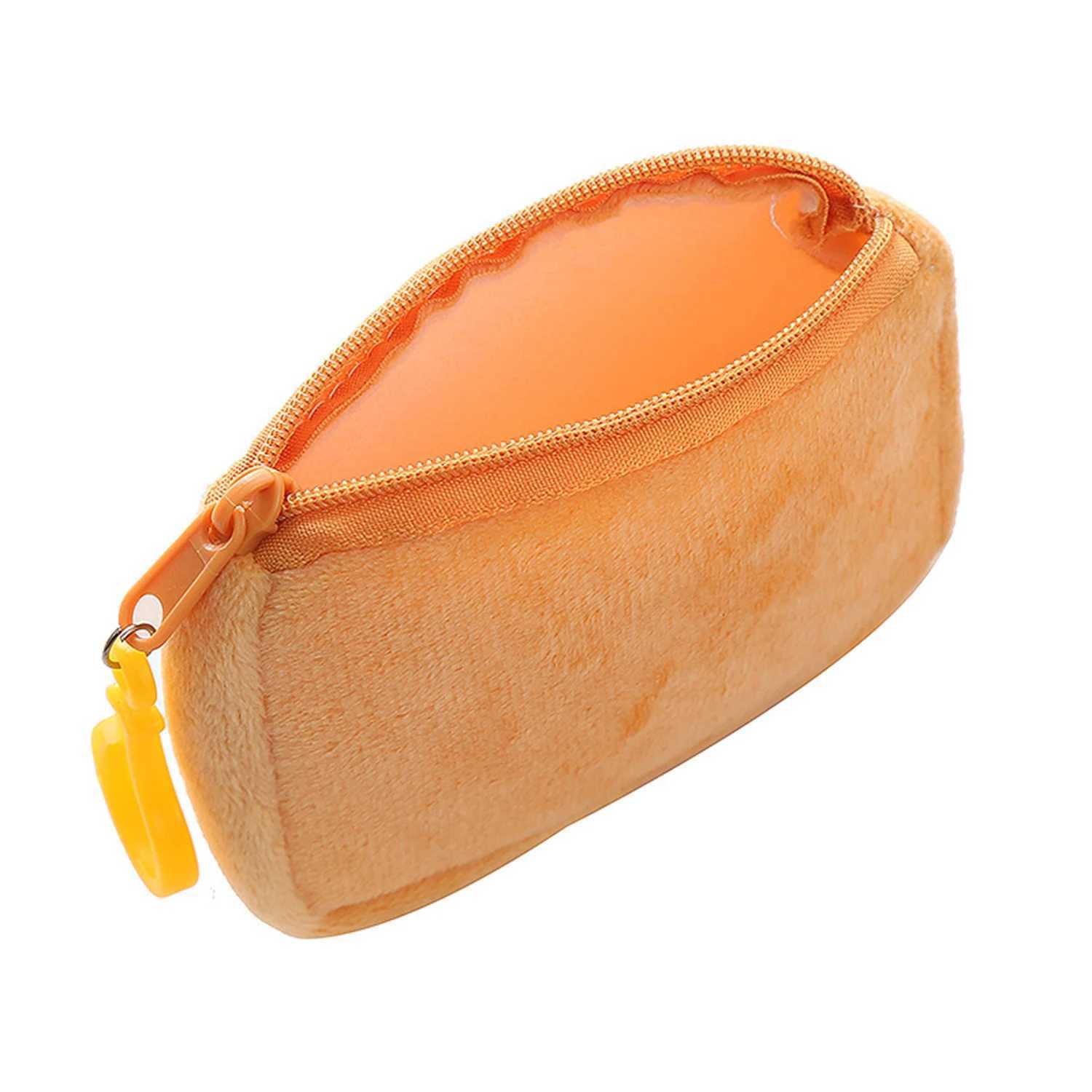 1 PC New Plush Coin Purse Women Cute Mini Rectangle Wallet Change Pouch Small Zipper Wallet Cluh Portable BagXJ241111