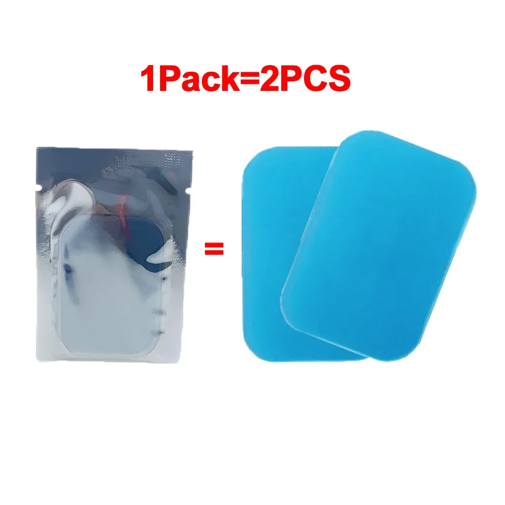 100/50pcs Gel Pads for EMS new Abdominal ABS Trainer Hip Exerciser Replacement Body Massager Patch 2025 Massage hine Muscle Stimulator