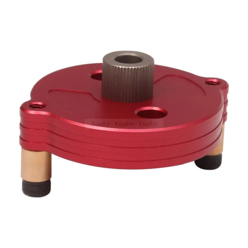 2-10mm Bushing Dowel Jig Kit 2025 new Self Centering Vertical Drill Guide Locator Woodworking Aluminum Alloy Pocket Hole Puncher