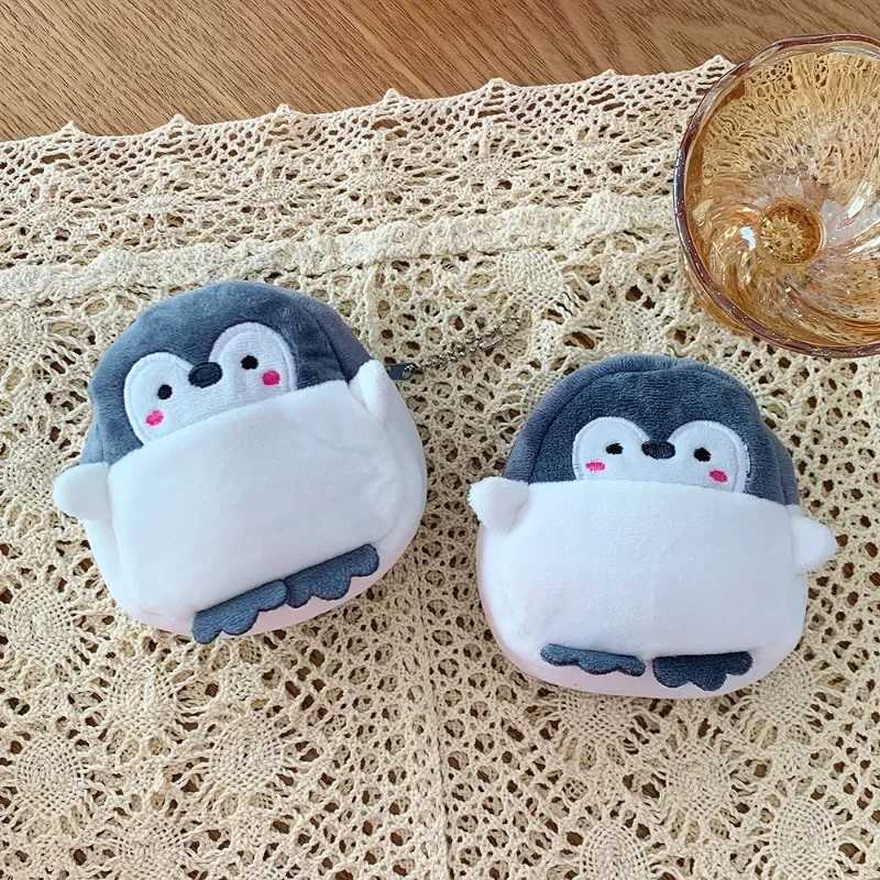 Carto Cute Animal Fish Chick Coin Purse Kaii Wallet Plush Coin Bag Key Earphe Coin Organizer Pouch Zipper Bag Kids GiftsXJ241111