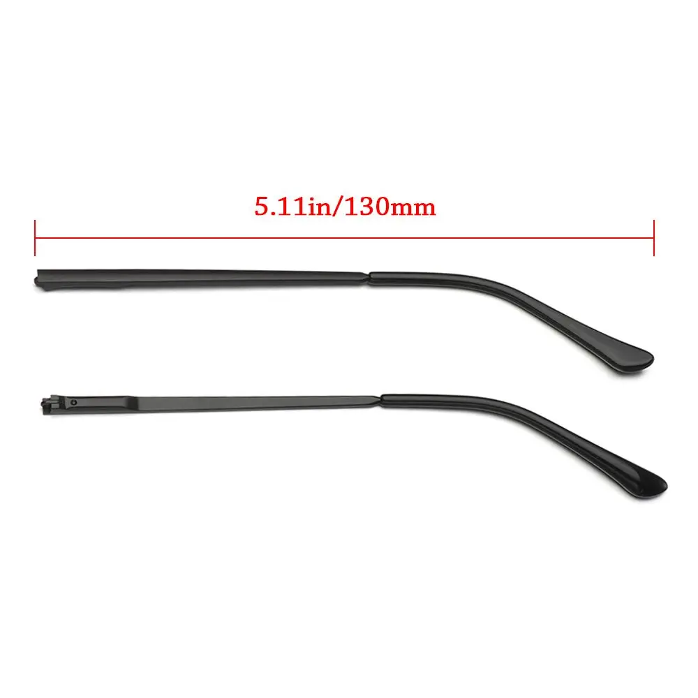 1 Pair Glasses Replacement Leg Metal Eyeglasses Temple Arm Eyeglasses Replacement Metal Leg Repair Eyewear Accessories