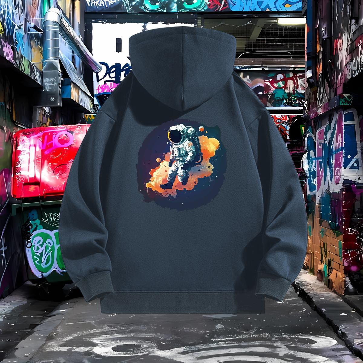 New Hoodie for Men Hooded Collar Long Sleeves Designer Men Tops Hoodie Plus Size Custom Clothes Hoodie Daily Wear Warm Fleece