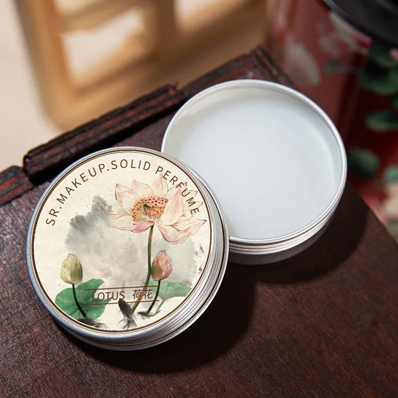 Flower Fragrance Solid new Perfume for Women Men Portable Rose Solid Balm Mild Lasting Natural 2025 Aroma Body Deodorants Antiperspirant