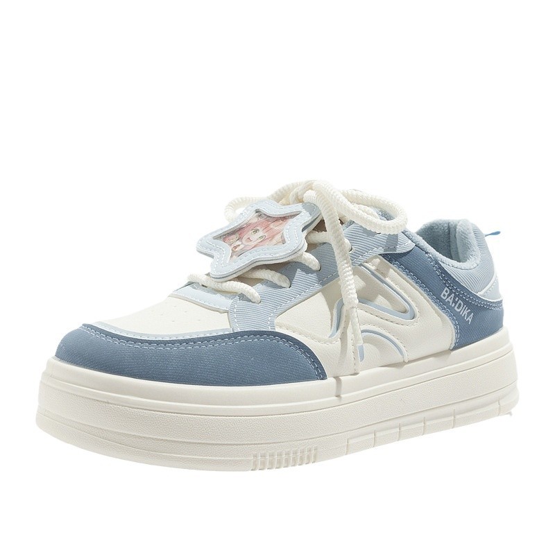Cartoon Design Fashionable Versatile Velvet Casual Board Shoes
