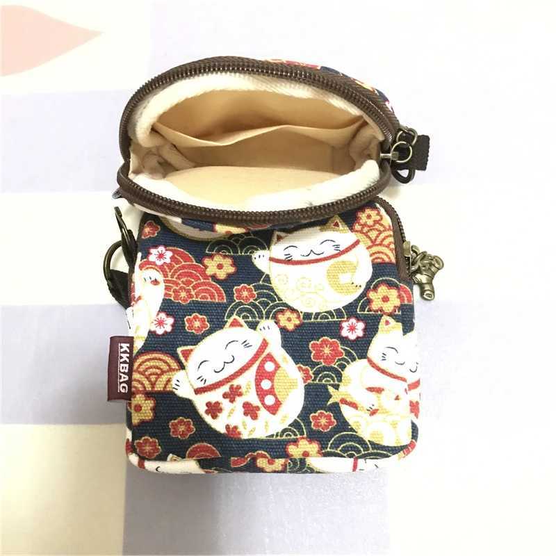2024 Mini Bag Short Wallet Women Coin Purses Student Fi Zipper Canvas Small Purse Girls Carto Key Wallets Cute BagsXJ241111