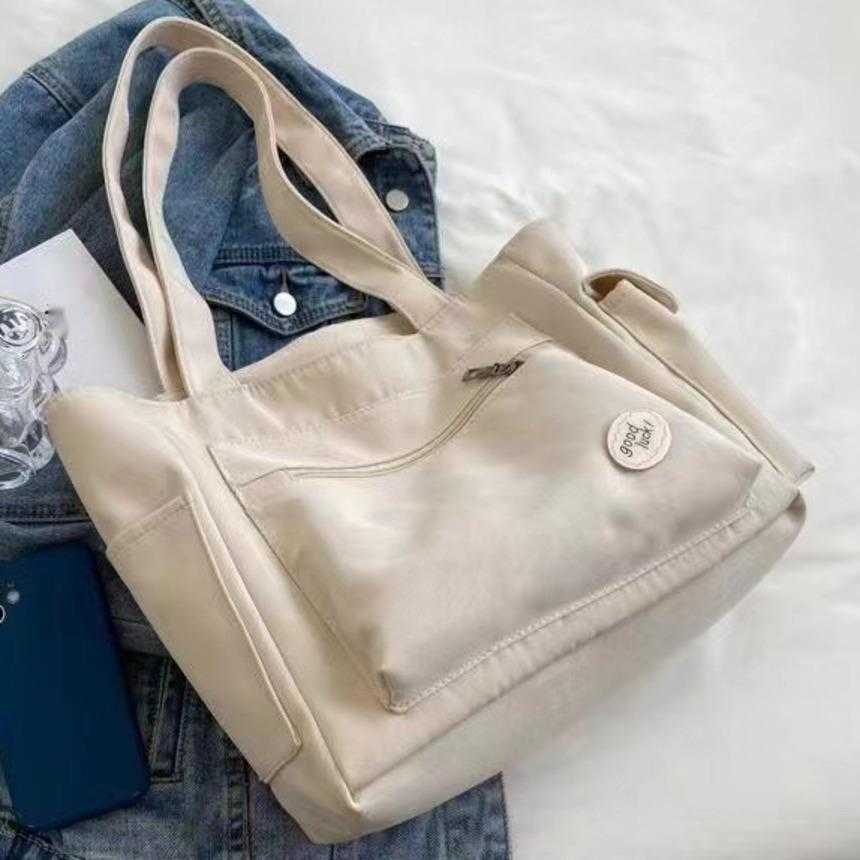 Shoulder Bags Cloth Bag WoMens Large Capacity Shopping Bag Canvas Bag Shoulder Bag Student Versatile Tote Bag Handbag Shoulder Bag 241015