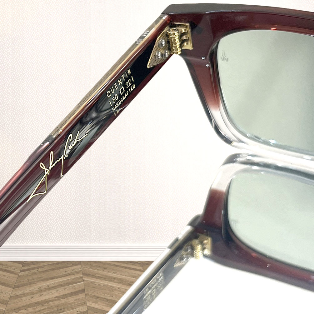 QUENTIN Acetate Sunglasses Designer 50-22 Handmade TOP Quality High Square Glasses Retro Vintage Frame for Men Driving Women Optical Handcrafted in Ja
