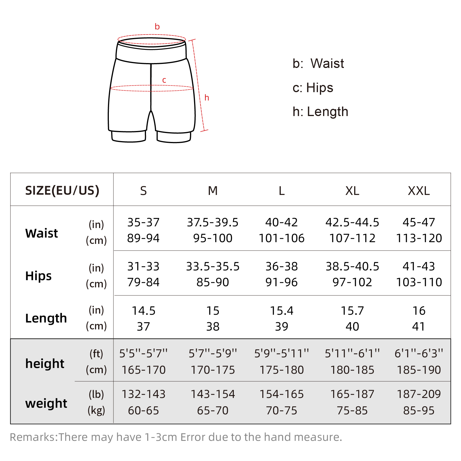 Arsuxeo Men 2 in 1 Running Shorts High Waist Athletic 2025 Shorts Sport new Shorts Workout Shorts with Pockets for Gym Jogging Tennis