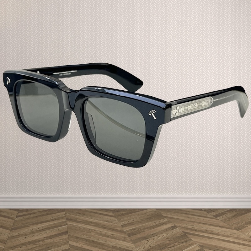 QUENTIN Acetate Sunglasses Designer 50-22 Handmade TOP Quality High Square Glasses Retro Vintage Frame for Men Driving Women Optical Handcrafted in Ja