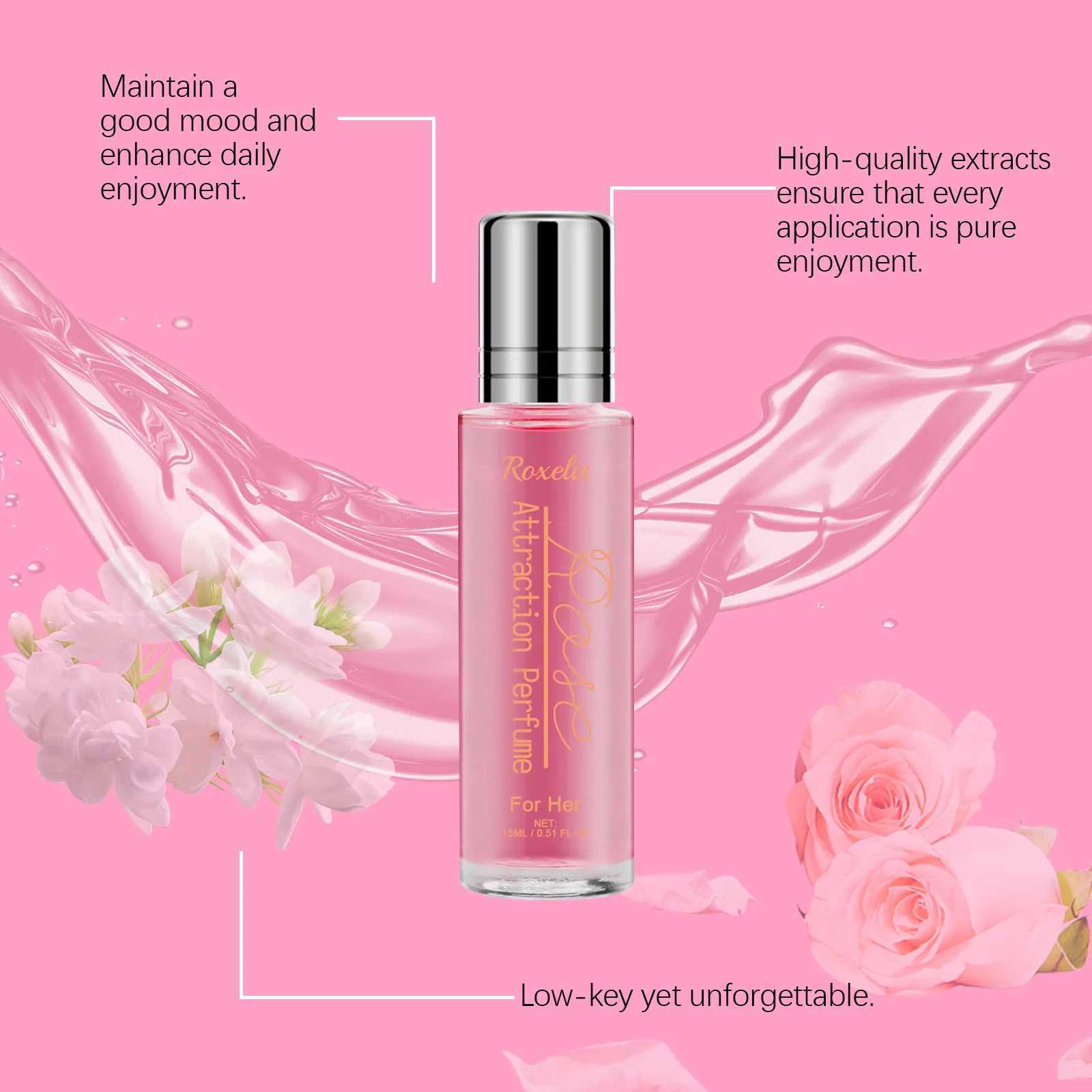 Rose perfume persistent fragrance plant flowers improving charming stress relief daily dating female pheromone perfumeW241102