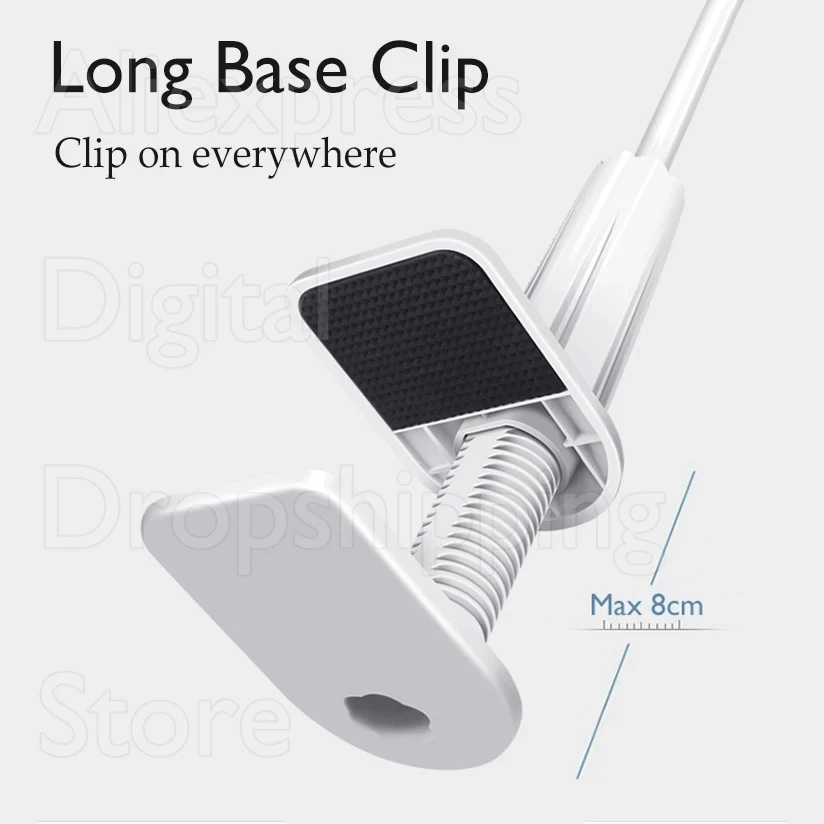 2025 Desk Phone Holder new Universal Lazy Holder Tablet Stand Flexible Desktop Bed Mount Holder 75cm Bracket Support for iPhone Samsung