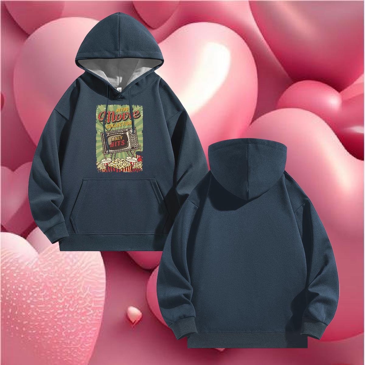 Fashion New Hoodie Men Spring Autumn Comfortable Hoodie for Man Woman Breathable Hooded Collar Oversized 3XL Tops Hoody Velvet Thick