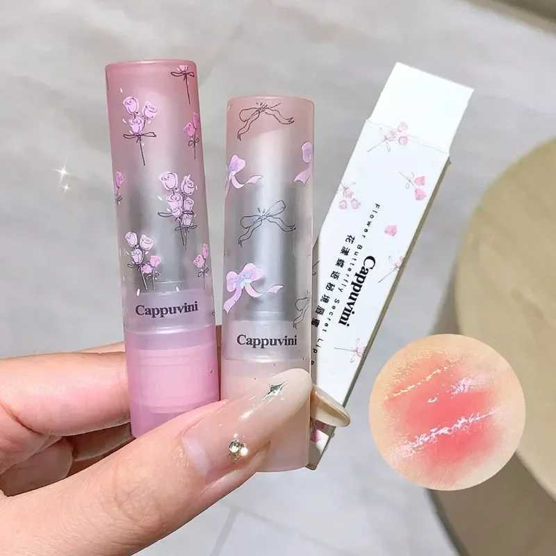 Red heart grapefruit lipstick gloss peach jelly lipstick gloss lasting moisturizing lipstick easy coloring waterproof lipstick W241101