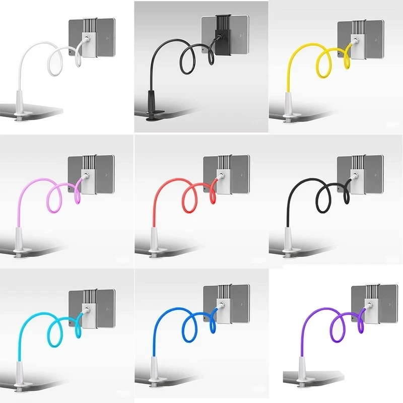 2025 Desk Phone Holder new Universal Lazy Holder Tablet Stand Flexible Desktop Bed Mount Holder 75cm Bracket Support for iPhone Samsung