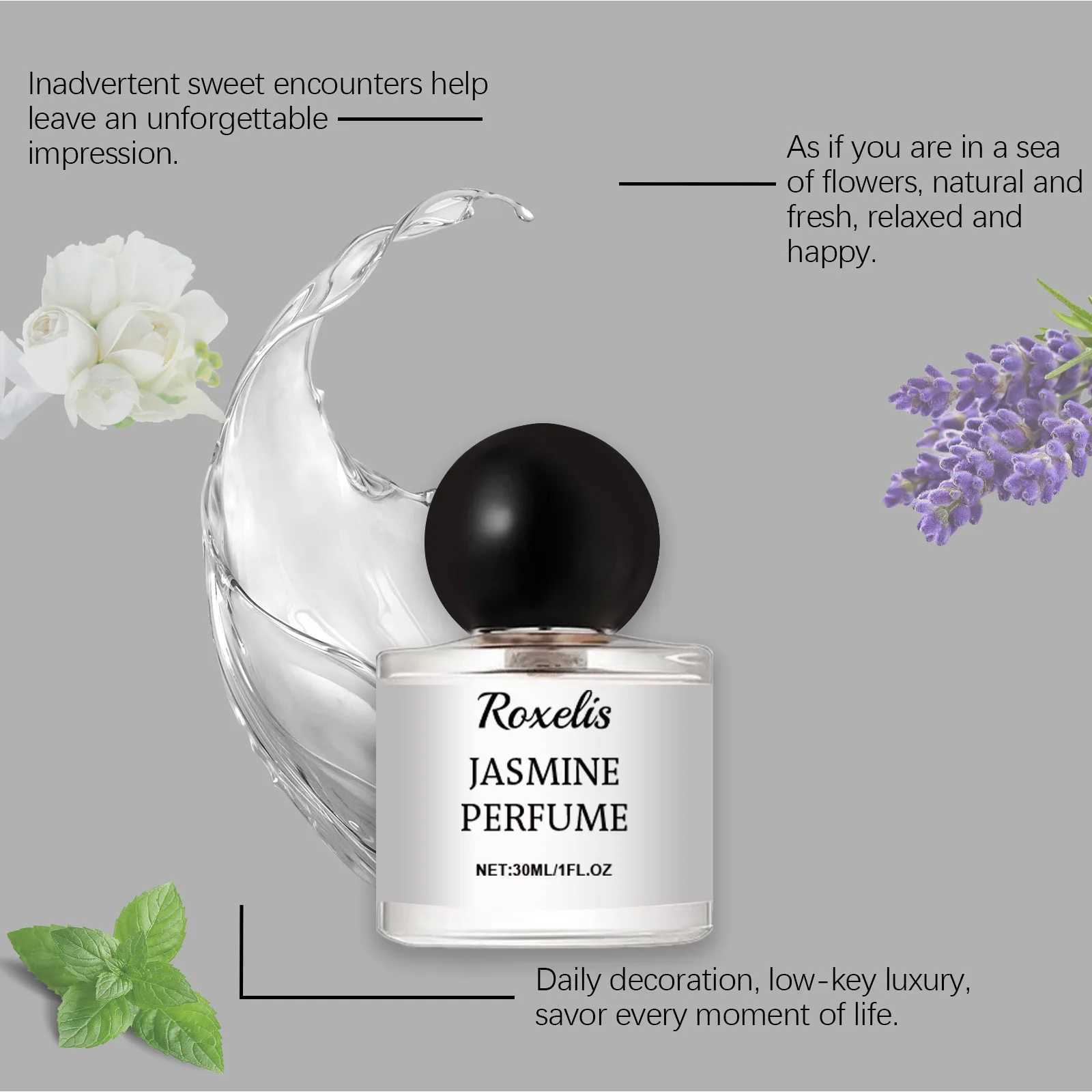 Jasmine perfume spray Long lasting perfume Plant fragrance Improve daily dating Female pheromone perfumeW241102