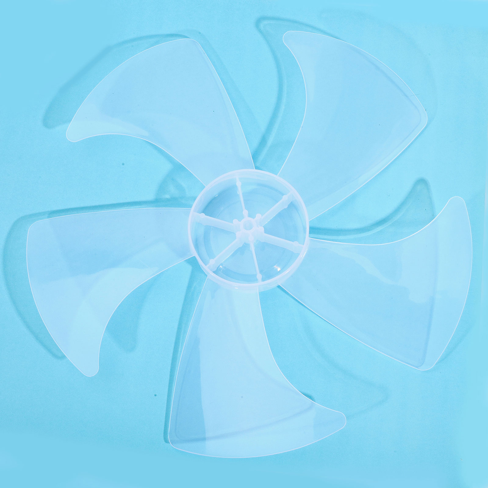 Thicken Plastic Fan Blades Household Plastic Fan Blade 5/9 Leaves for Standing Pedestal Fan Table Fanner General Accessories