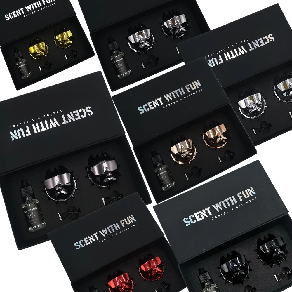 Vehicle Air Freshener Bulldog Fragrance Perfume 2025 new Car Scent Diffuser Car Fragrance Bulldog Air Fresheners