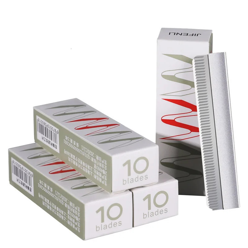 100Pcs Eyebrow Trimmer Hair Remover Stainless Steel Women Razor For Eyebrows Face Shaver Hair Removal Knife Makeup Tools 240321