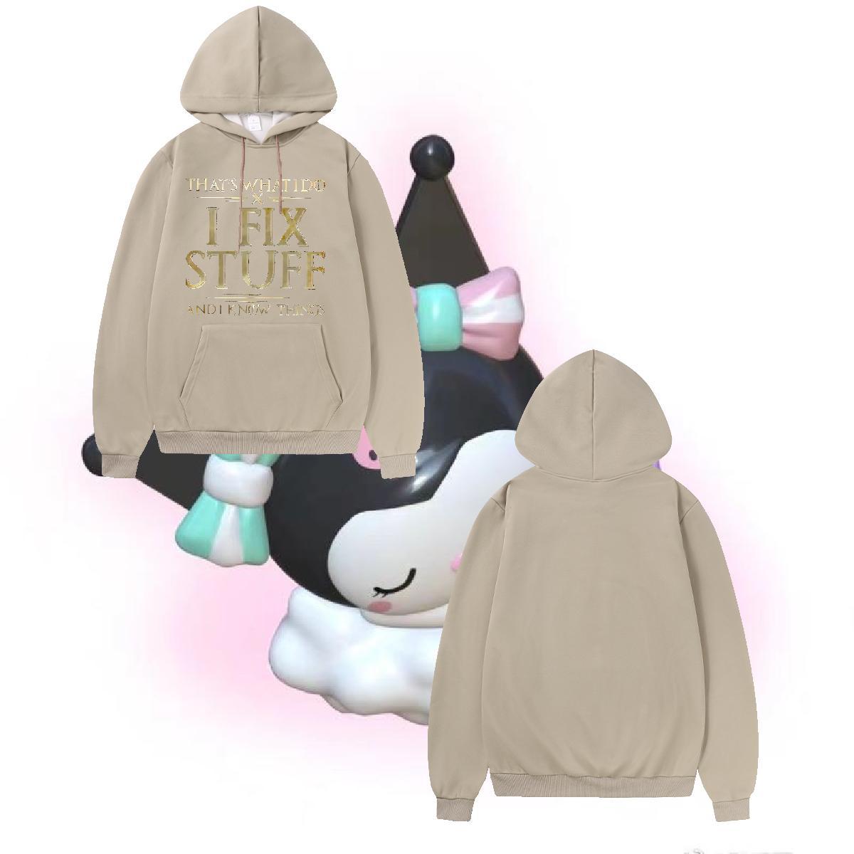 Fashion Women Hoodie Breathable Long Sleeve Popular Unisex Hooded Sweatshirt Custom Print Oversized Wear Velvet Thick Y2K