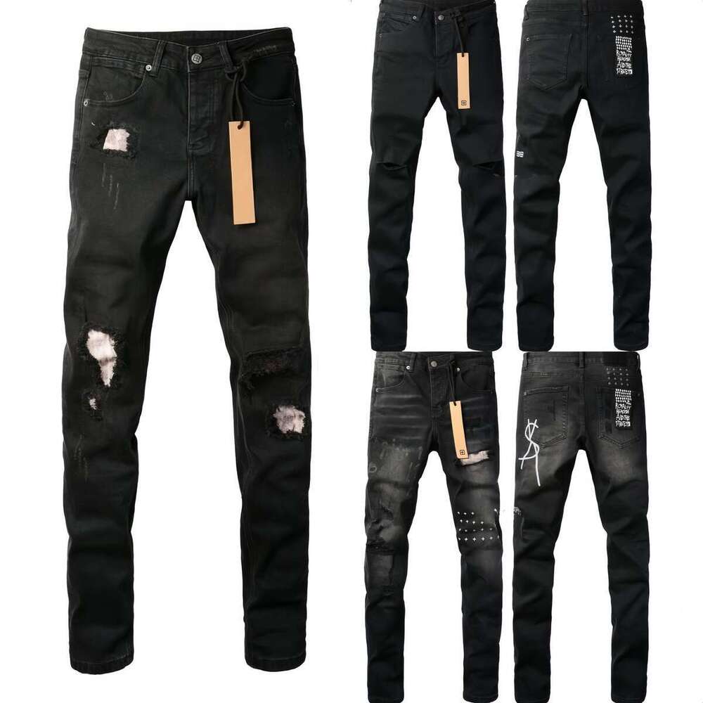 Ksubi Jeans exclusivity Denim Trousers Mens Jeans Designer Jean Men Black Pants High-end Quality Straight Design Retro Shinny Casual Sweatpants Design