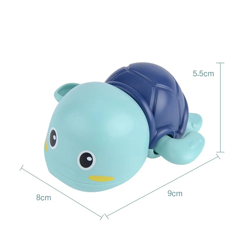 2025 Baby Bath Toys Bathtub Toddlers Swimming Pool new Mother and Child Turtle Water Floating Wind Up Toys for Infants Birthday Gifts