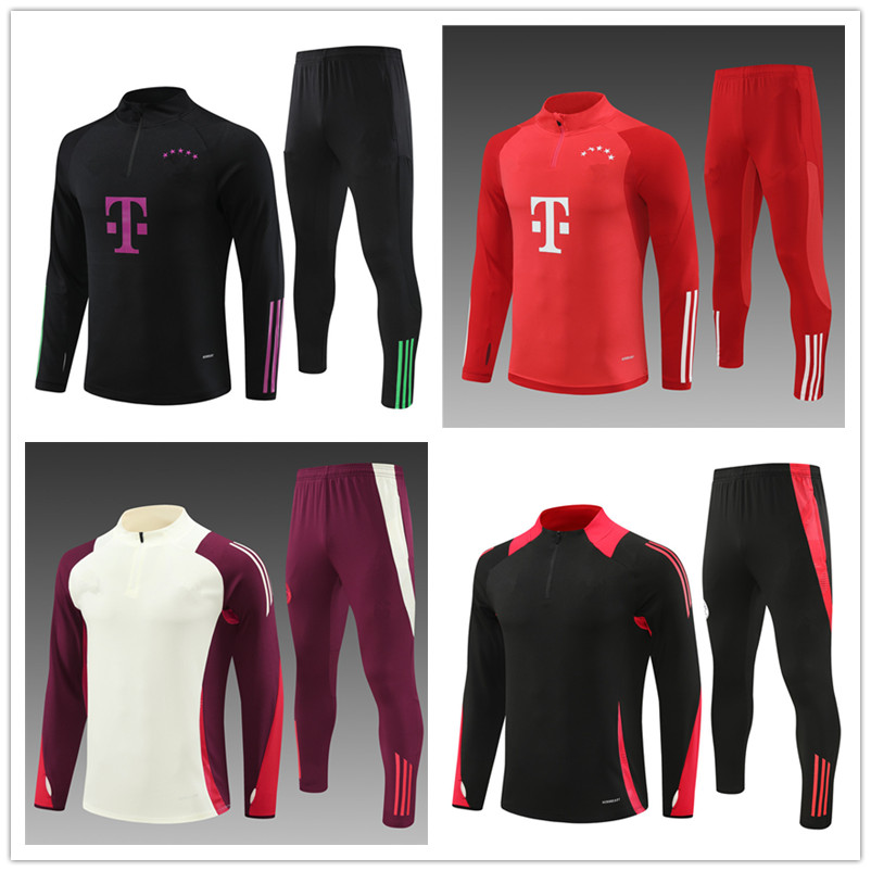2024 25 MUSIALA DE LIGT BAYERNS tracksuit 24 25 SANE mUNIch KIMMICH football kits training suit survetement MULLER chandal adult boys tracksuits jogging sets