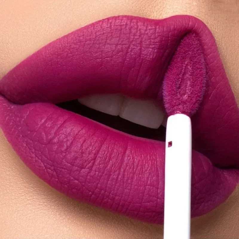 Matte pink velvet lipstick 18 color lipstick lasting unmarked red sexy waterproof liquid lipstick cosmetics W241101