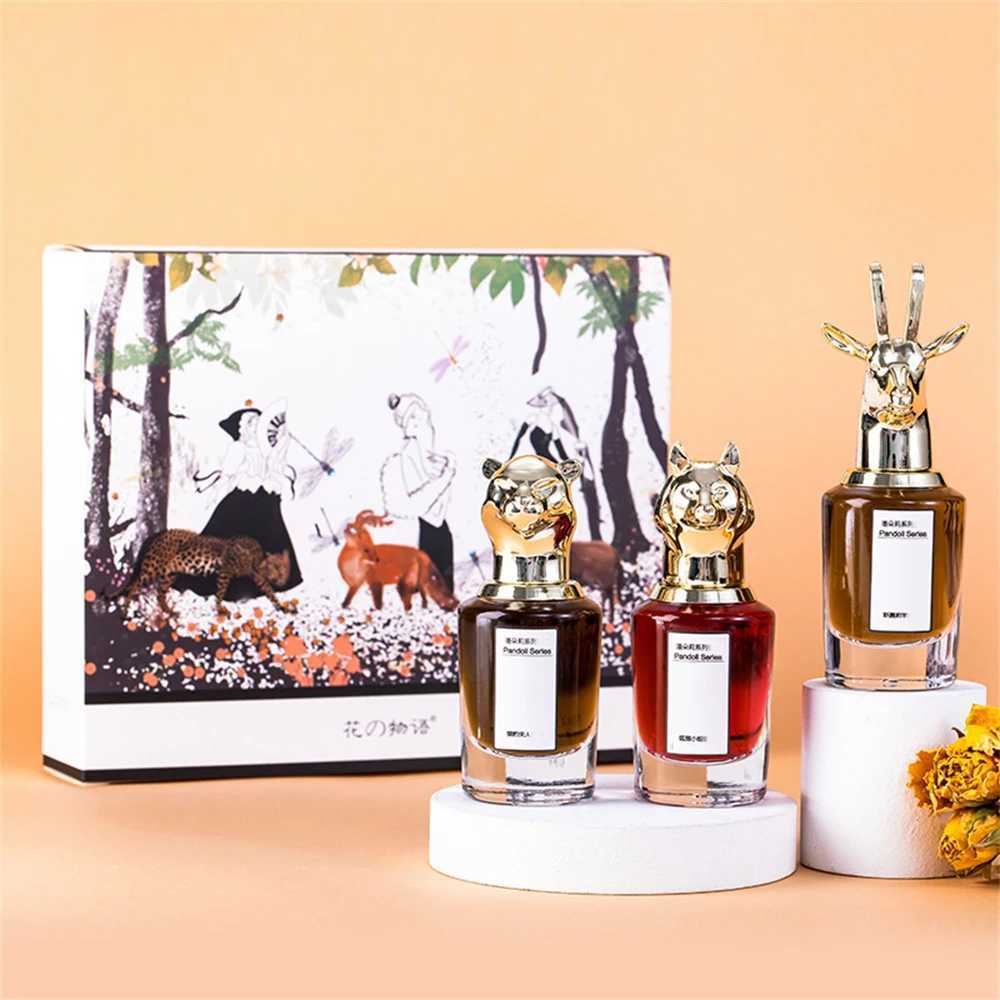 Womens perfume 75ml gift box three piece durable perfume spray plant flower fragrance pheromone perfume Cologne mens ToiletteW241102