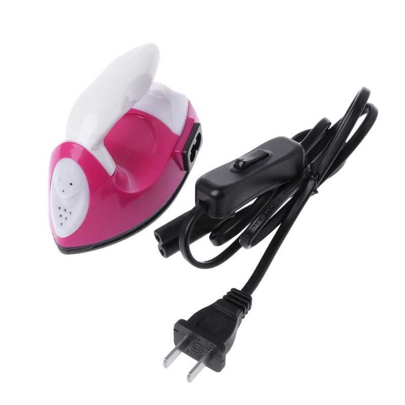 Mini hot press iron hine 3.9 x2.4 x2.6 portable mini electric iron Y241101